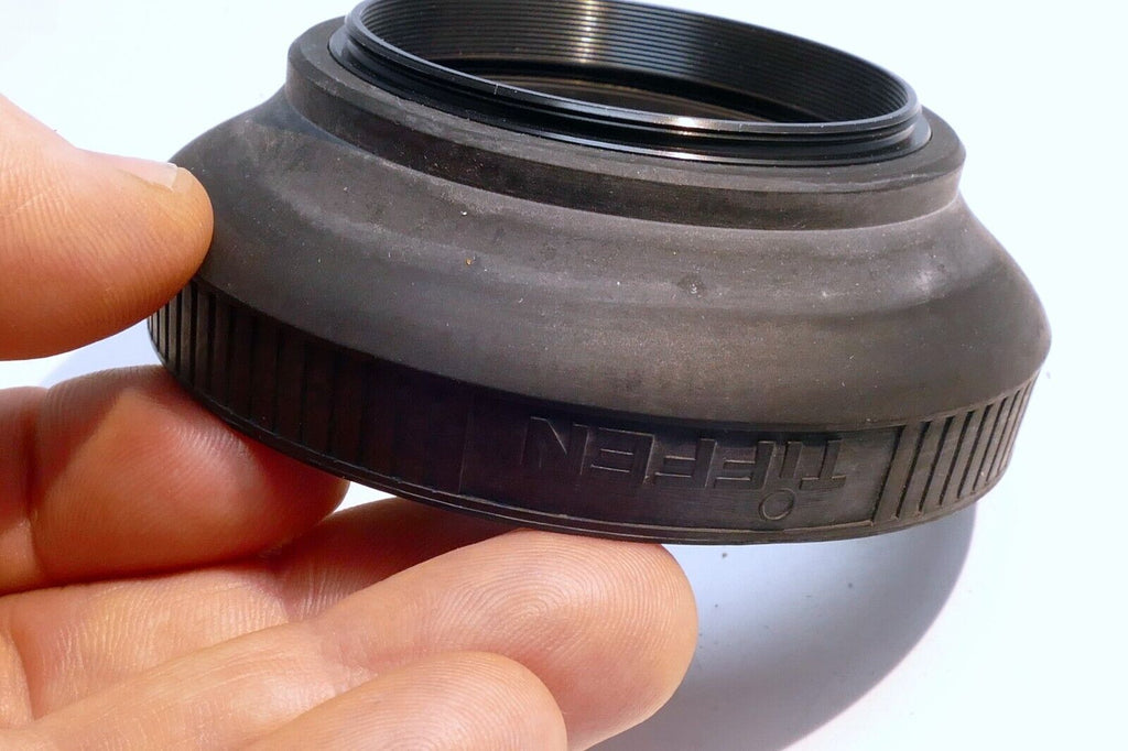 Tiffen 52mm OD Lens Hood Shade screw in metal threaded for  50mm f1.4