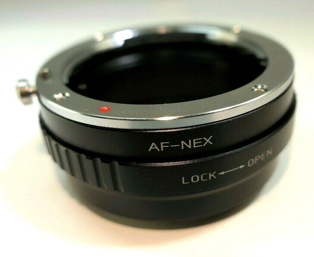 Minolta AF DT Lens to Sony E Camera mount adapter NEX 5R 5N ILCE a3100 a6300
