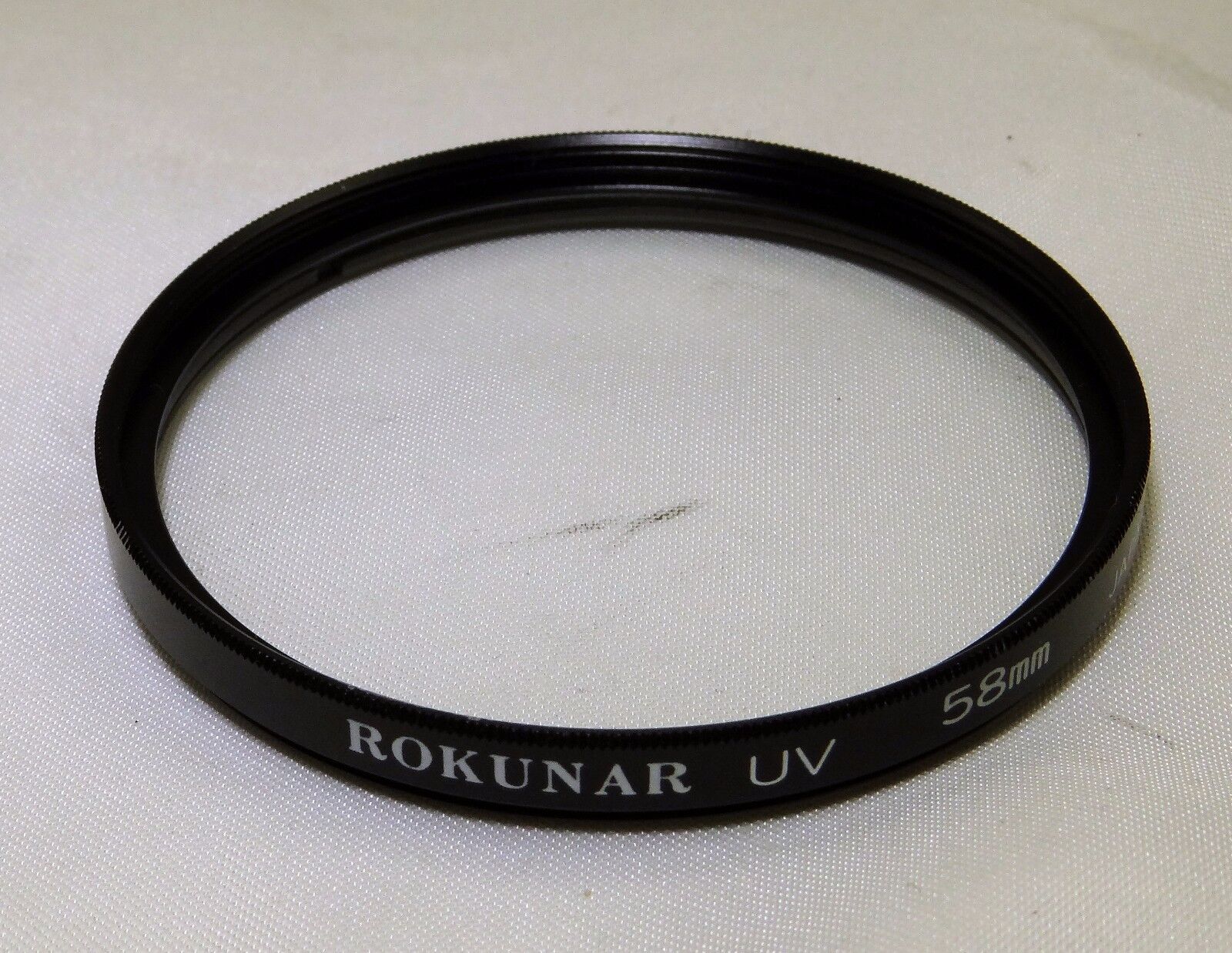 used Rokunar UV 58mm Filter