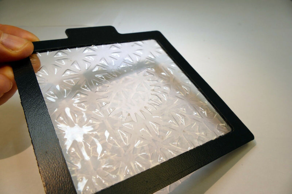 Lindahl Clear Vignetter Mask Frame 4.5X4.5" bellows Small 1.5" Oval 45 degree