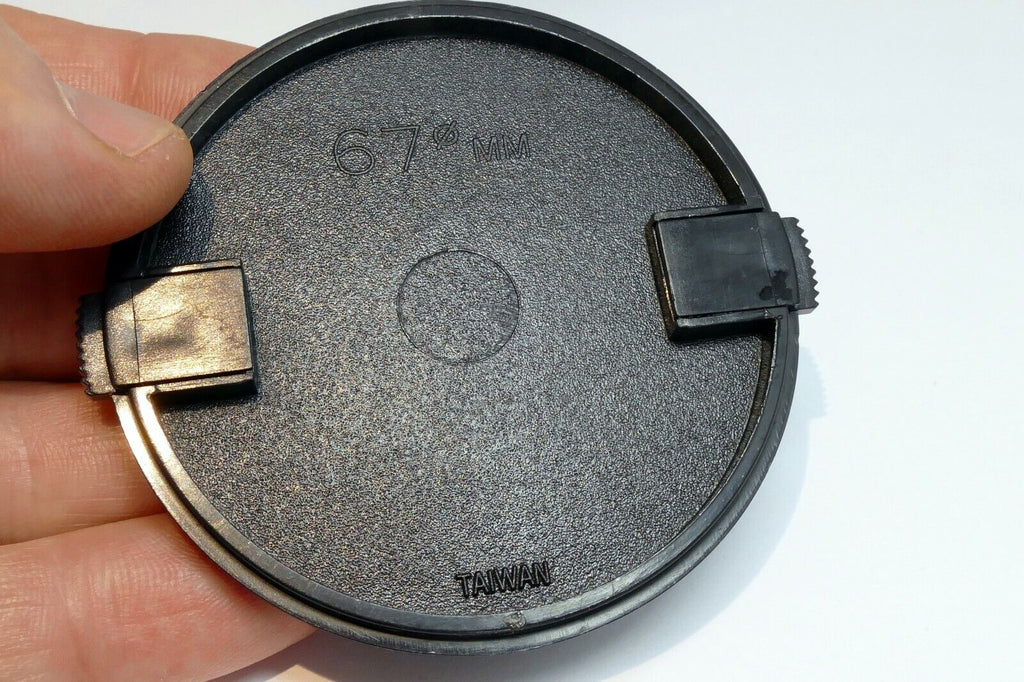 67mm snap on type Lens Front Cap black