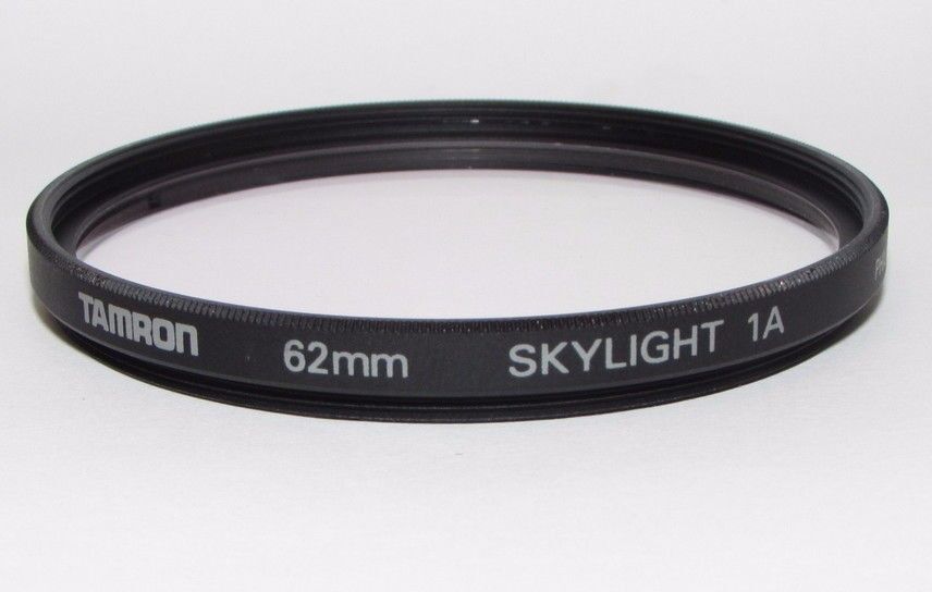 Genuine Tamron Skylight 1A 62mm Lens Filter Made in Philippines O31529