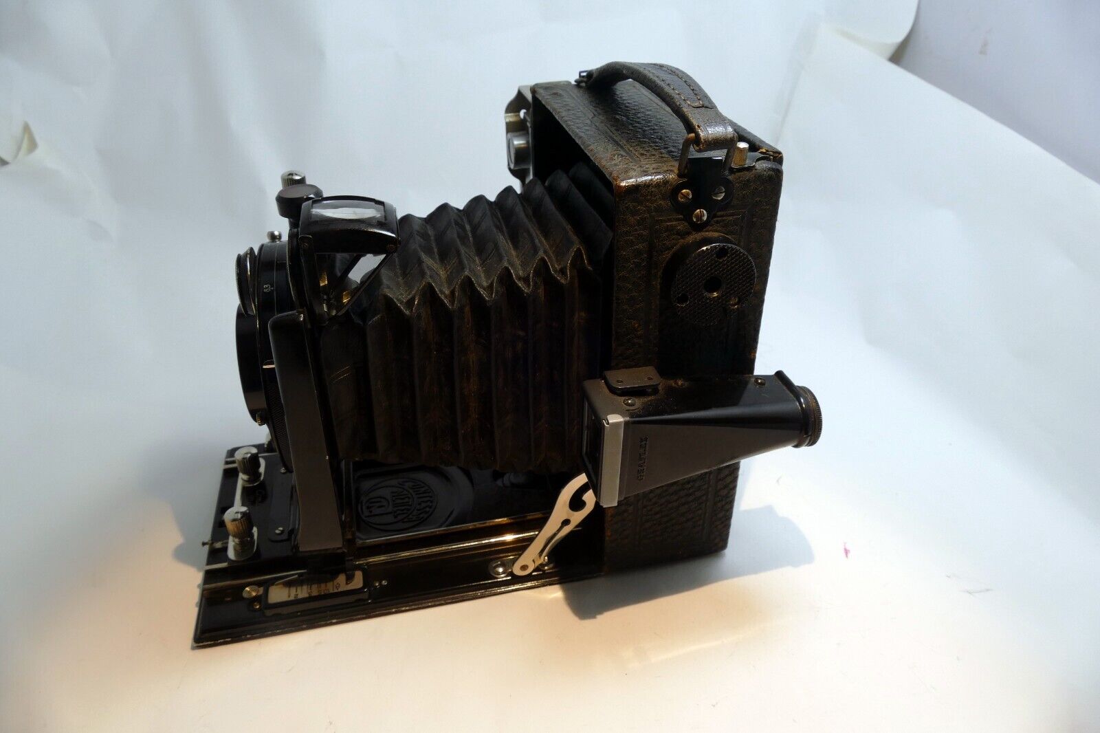 Zeiss Contessa Adoro Nettel Folding camera w/ Carl Jena 15cm f4.5 Lens souped-up