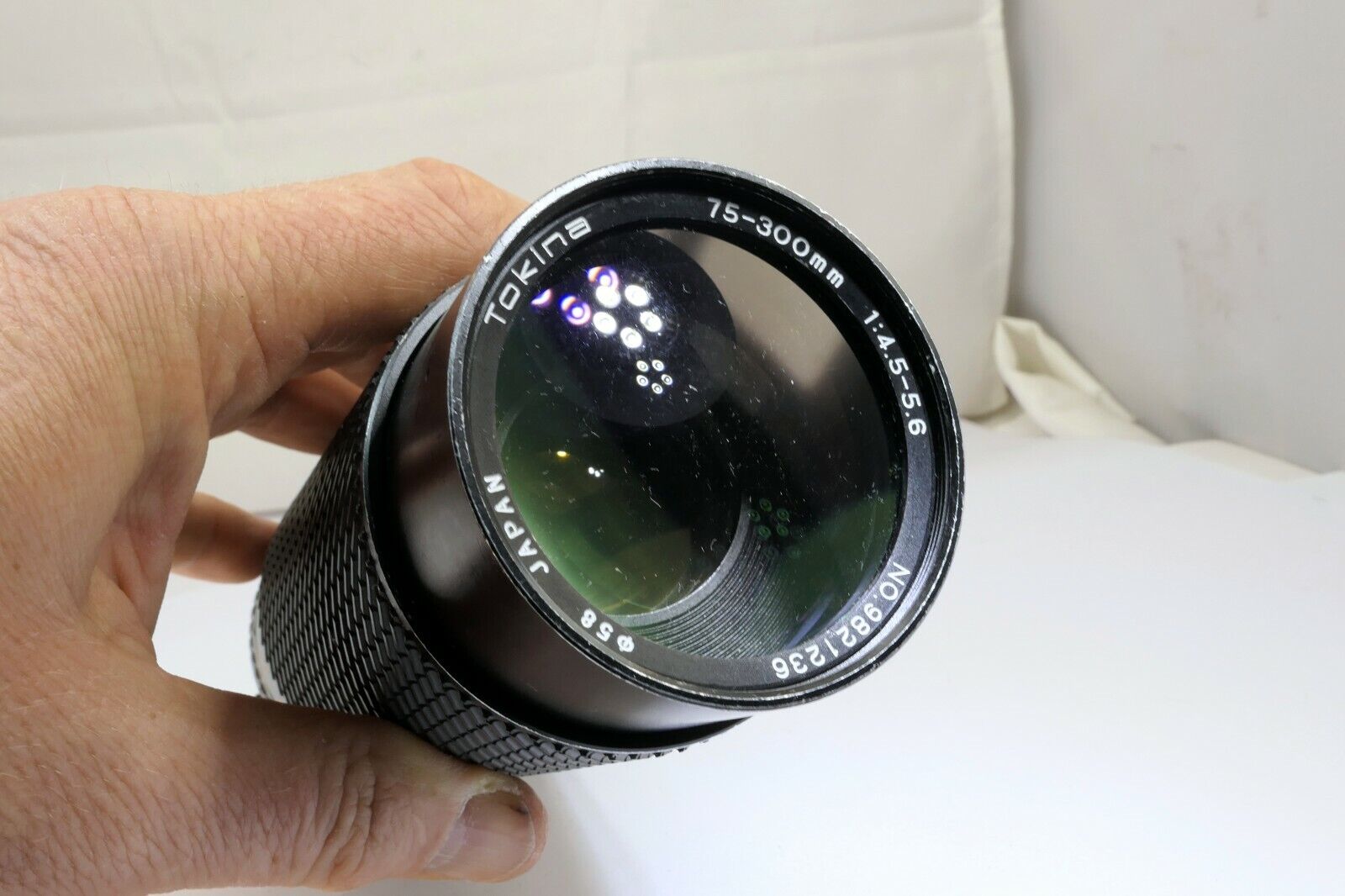Tokina 75-300mm f4.5-5.6 Ai-s Lens for Nikon  Parts Repair AS IS aperture stuck