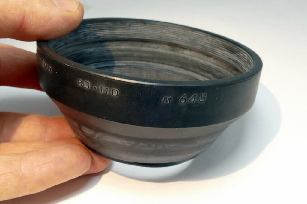 Mamiya 80mm f2.8 645 58mm Collapsible Lens Hood Shade Sekor-C N  80-110mm