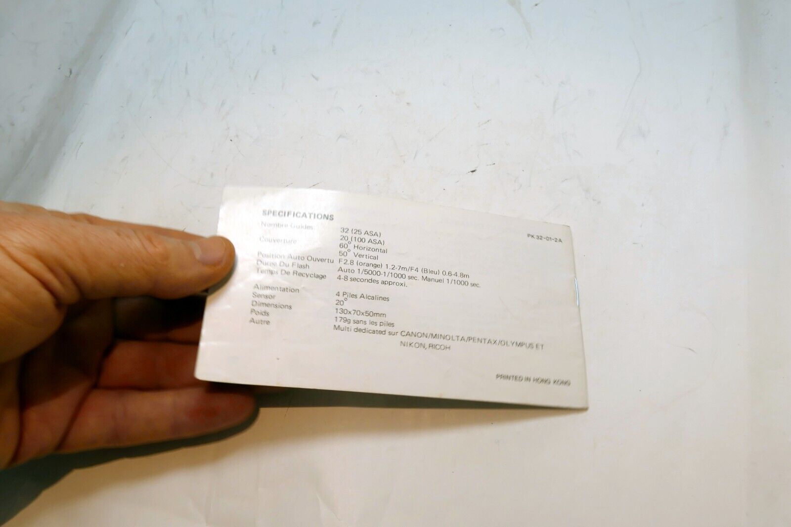 Black's SB64 flash Operating Guide Manual