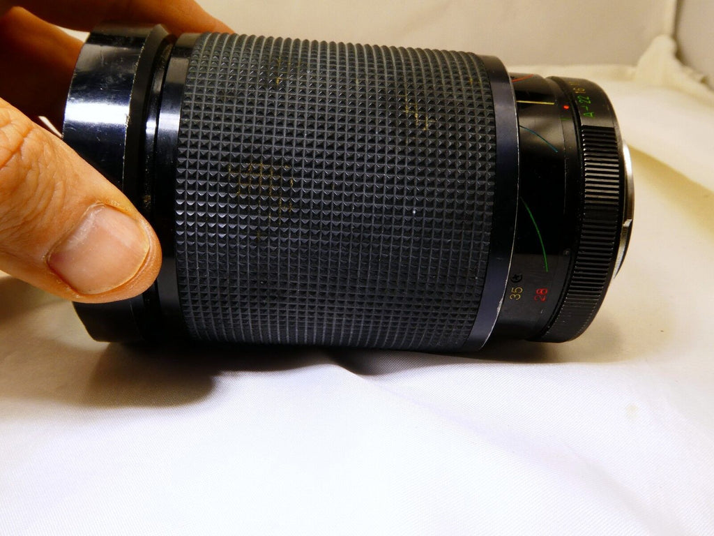 Vivitar 28-200mm F3.5-5.3 Manual Focus Lens For Pentax KA KR AS IS PARTS REPAIR