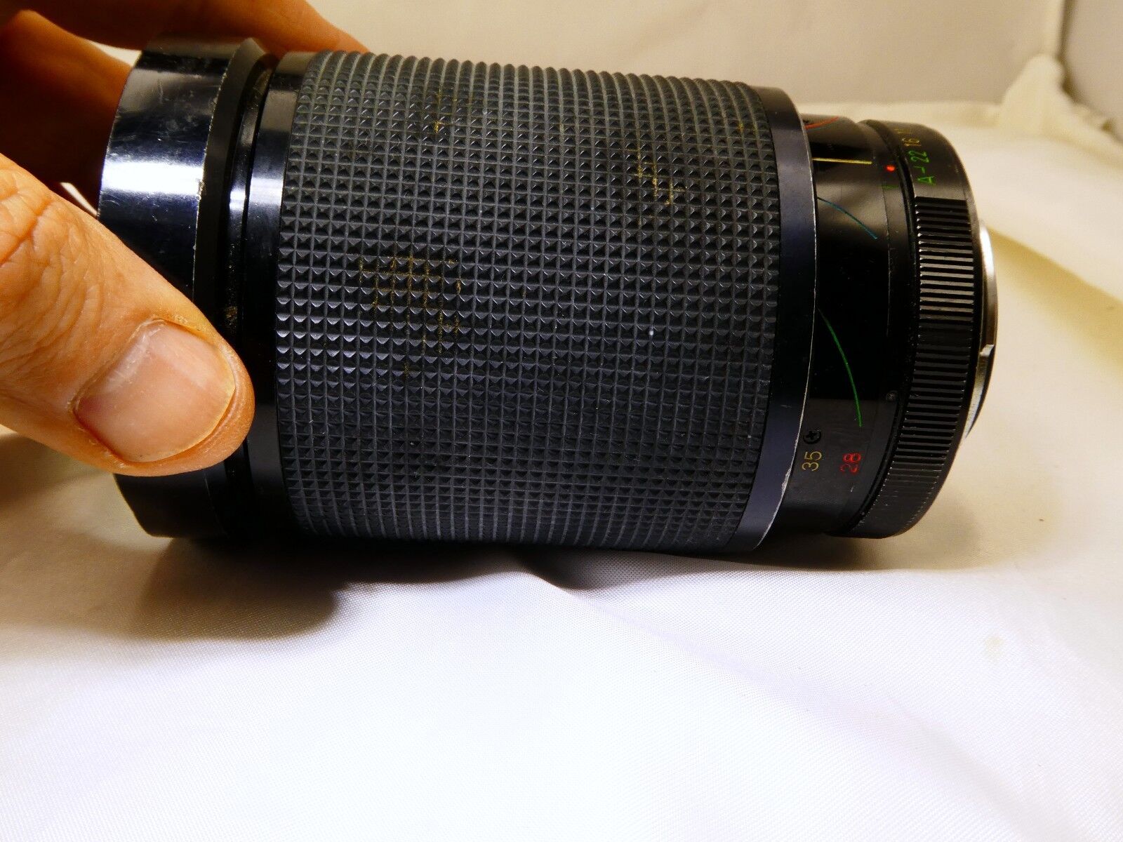 Vivitar 28-200mm F3.5-5.3 Manual Focus Lens For Pentax KA KR AS IS PARTS REPAIR