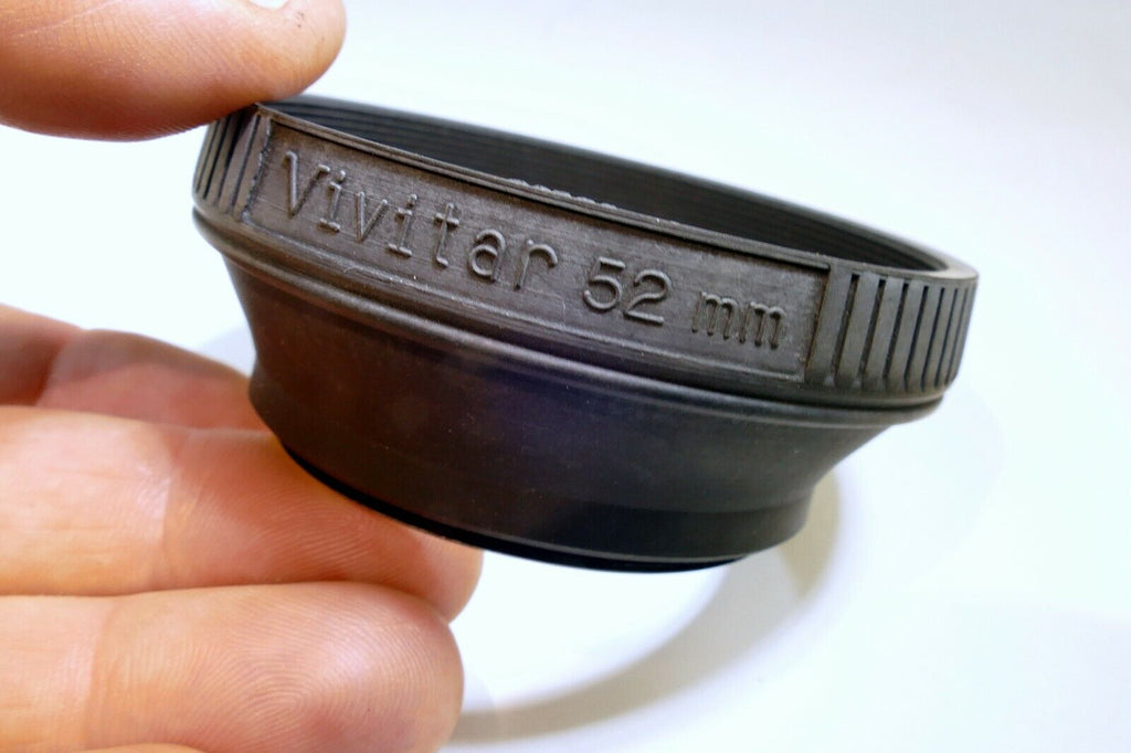 Vivitar 52mm Lens Rubber collapsible Hood shade for 50mm f1.7 Kalimar