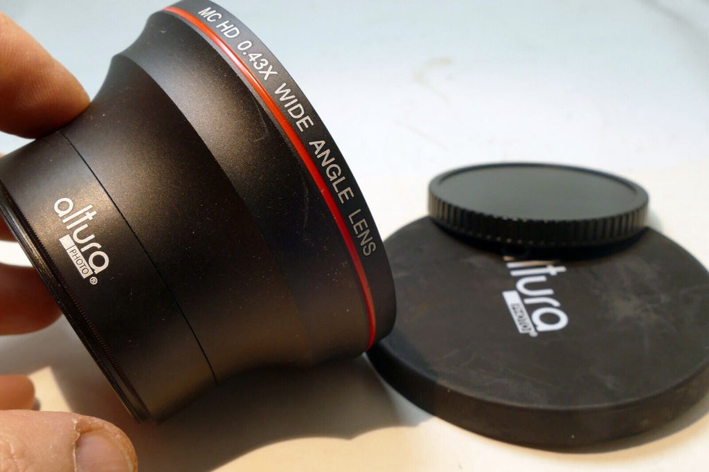 MC HD  0.43X AUX Super  Wide angle 58mm Lens for 18-55mm IS