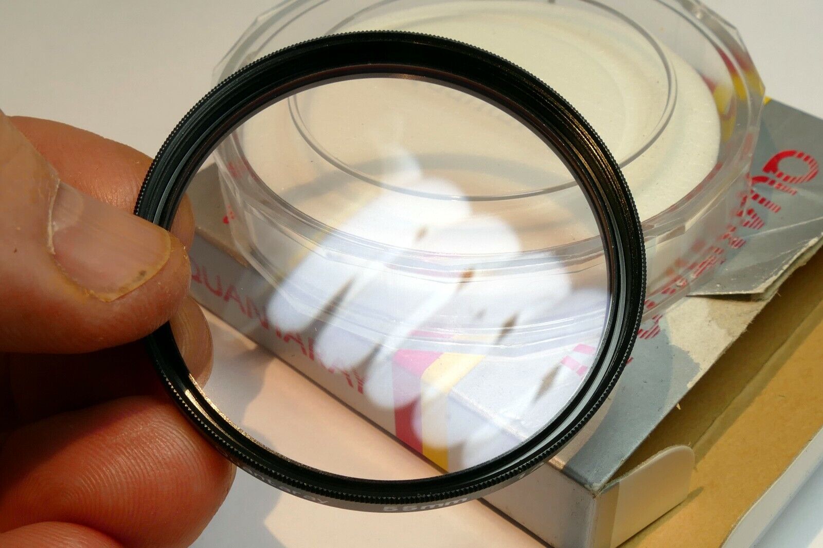 Quantaray 55mm Filter Skylight 1A  with plastic case mint condition