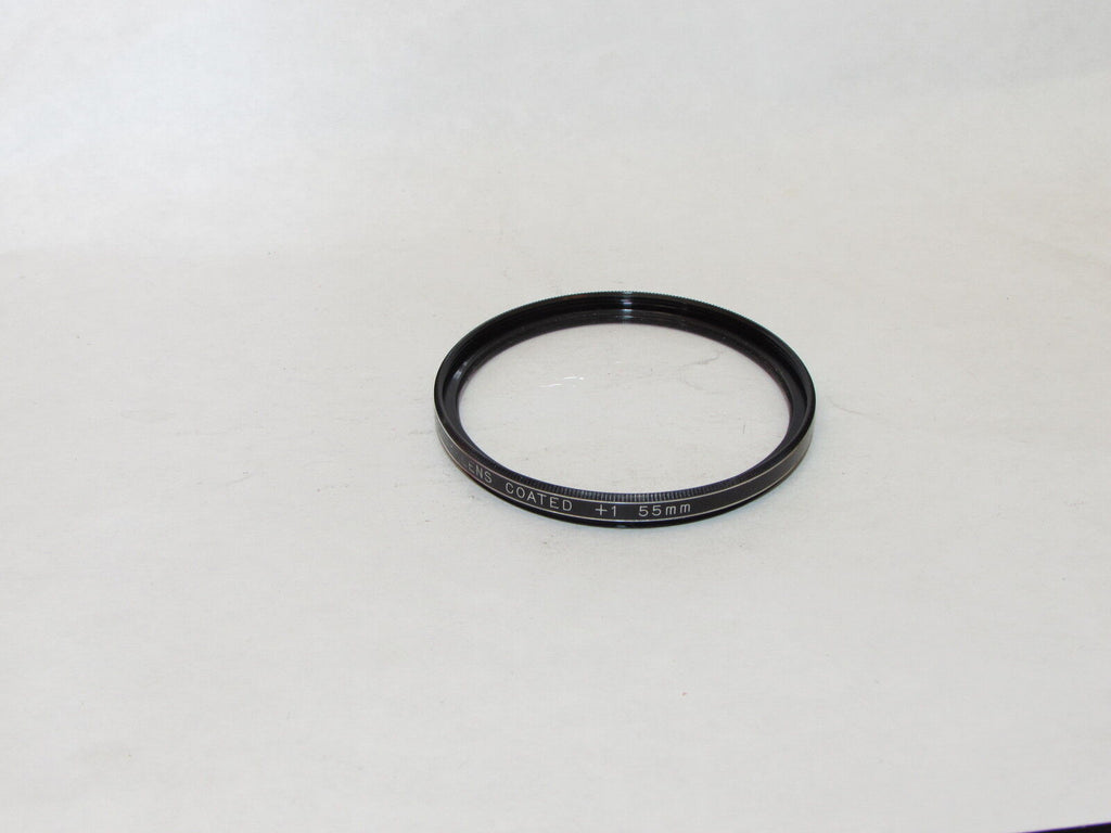 Used Asanuma Coated Close Up +1 Macro  55mm Lens Filter Made in Japan O32817
