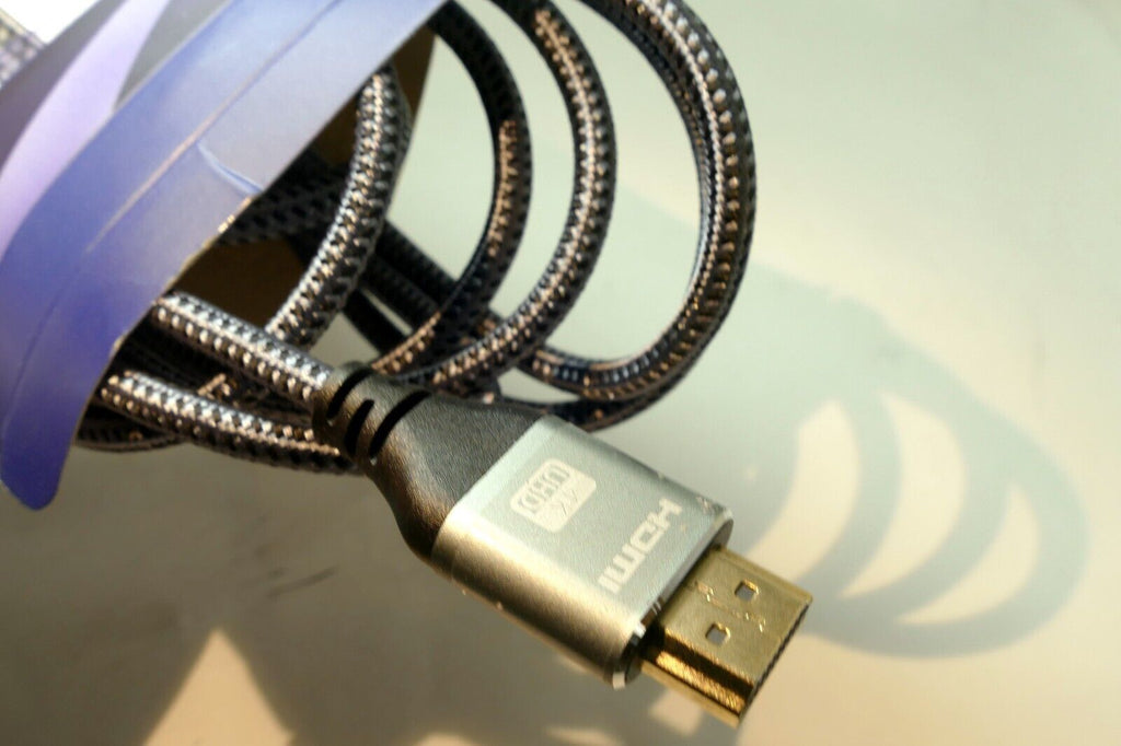 HDMI 4K Cable 60Hz High Speed Cord 1080P Premium Mesh 20 feet gold plated