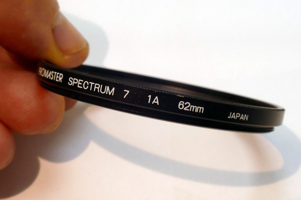 Promaster 62mm Lens Filter  Spectrum 1A skylight  made in Japan