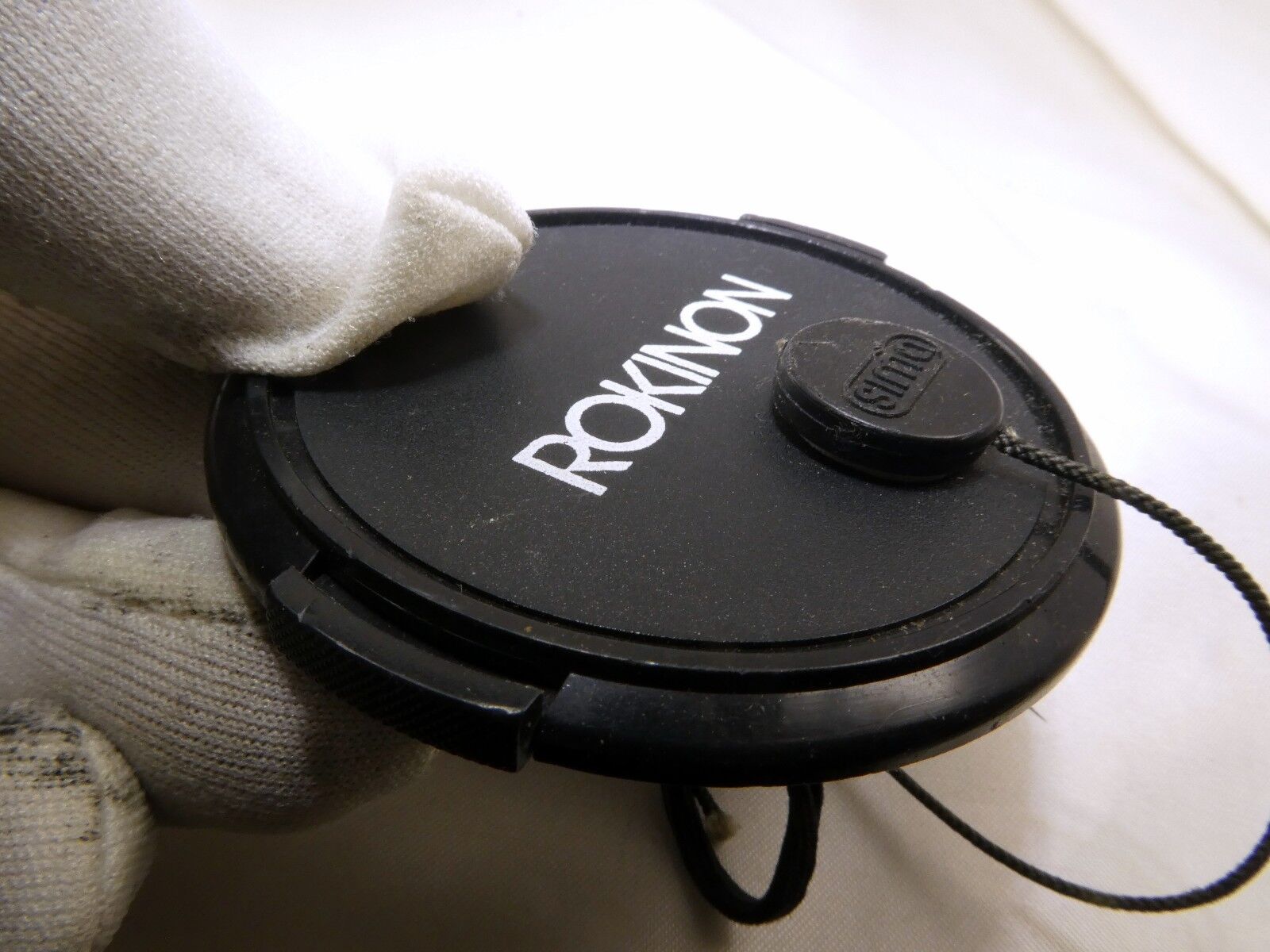 Rokinon  62mm rim Front Lens Cap Snap on type