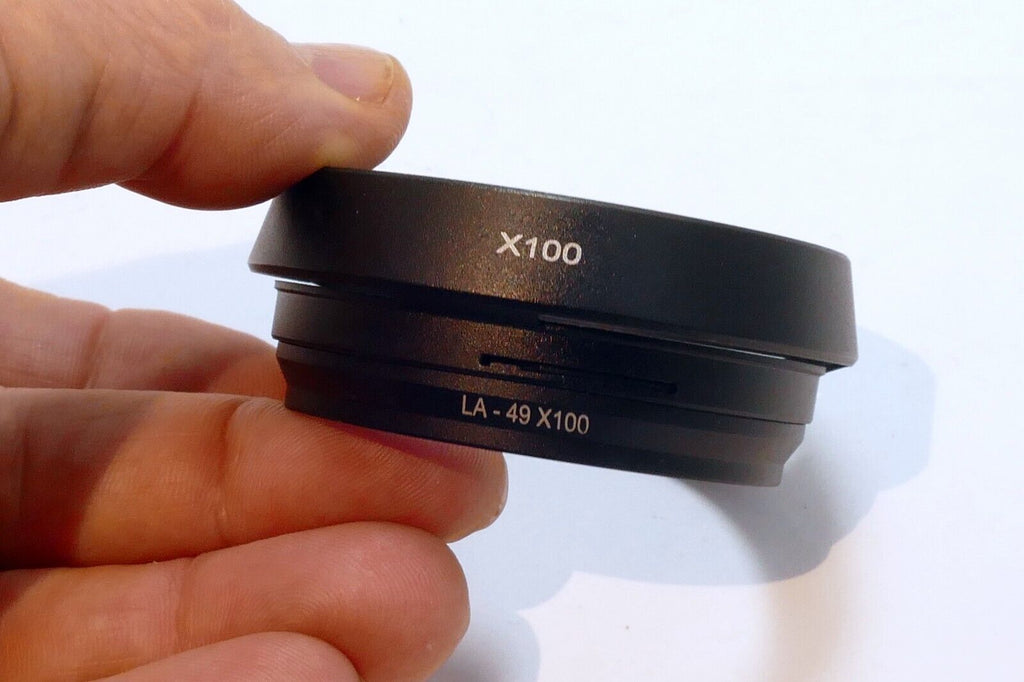 X100 Lens Hood Shade for FUJINON X100 camera  49mm