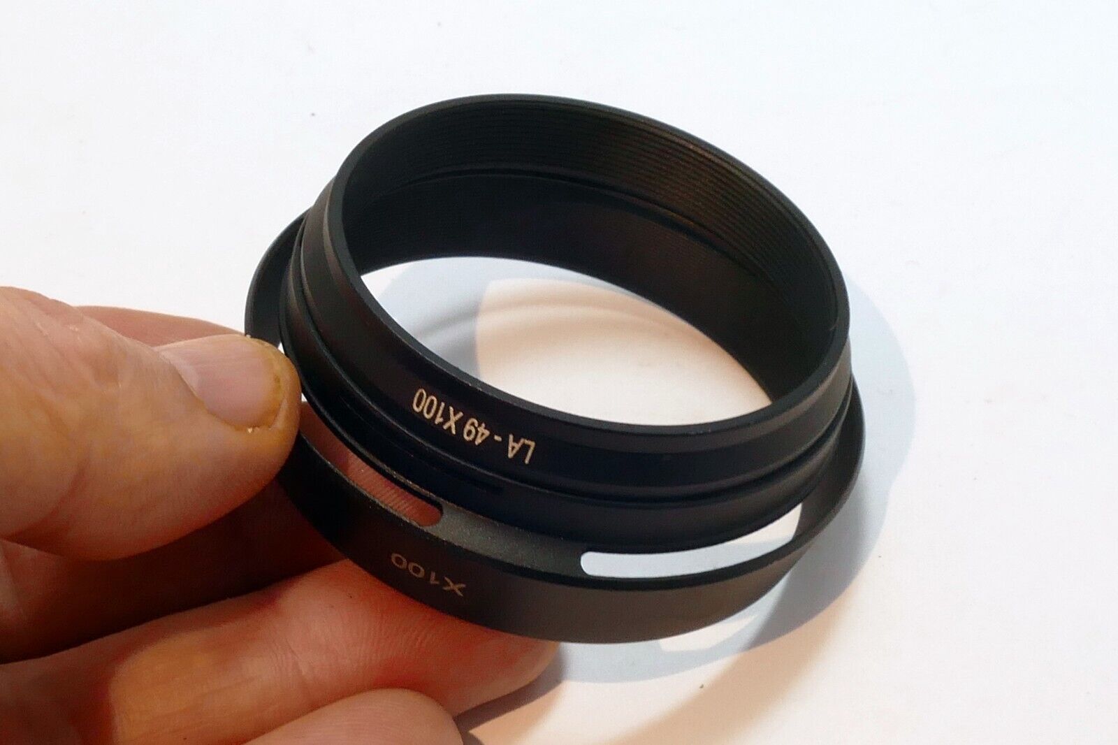 X100 Lens Hood Shade for FUJINON X100 camera  49mm