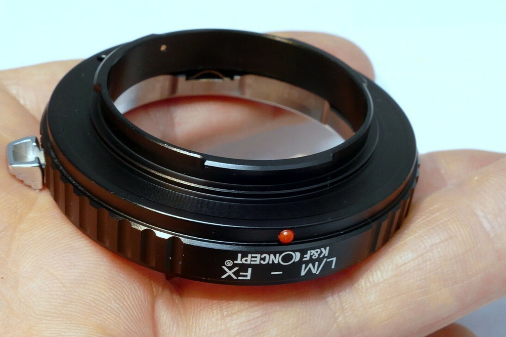 Adapter Leica M L/M Lens to FUJIFILM X FX Mount Camera X-A7 A5 E3 T100 T200 T20
