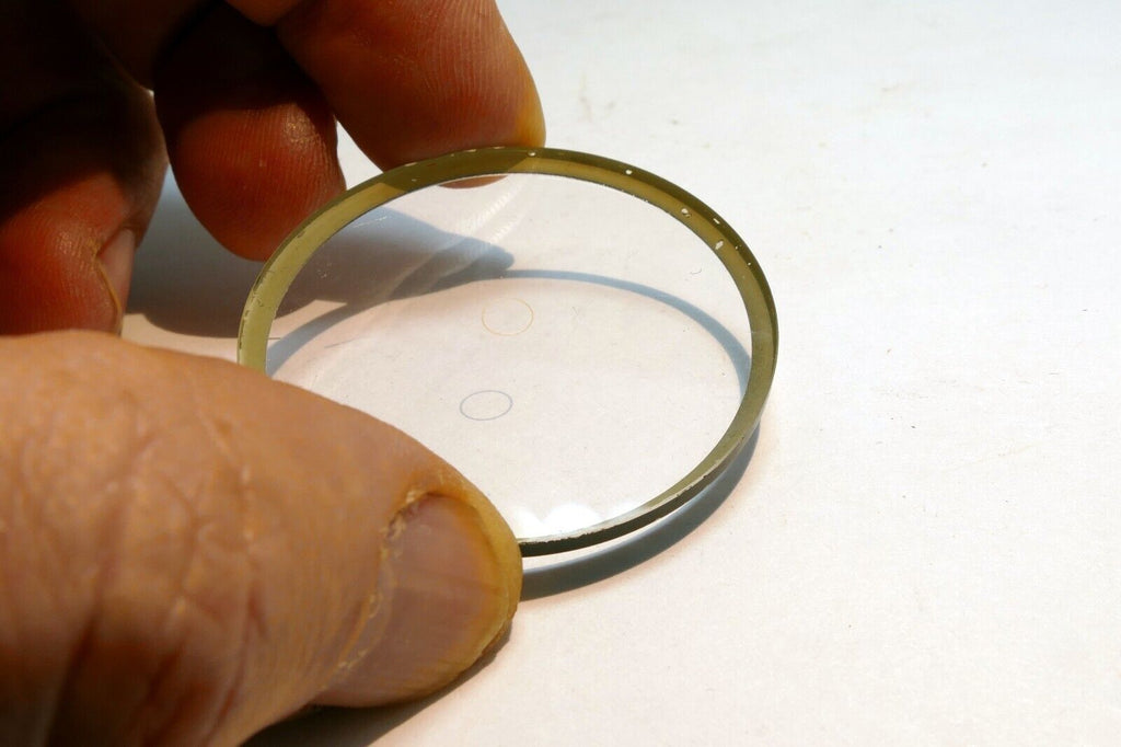 glass only filter with circle in the center  series 6 VI filter drop in