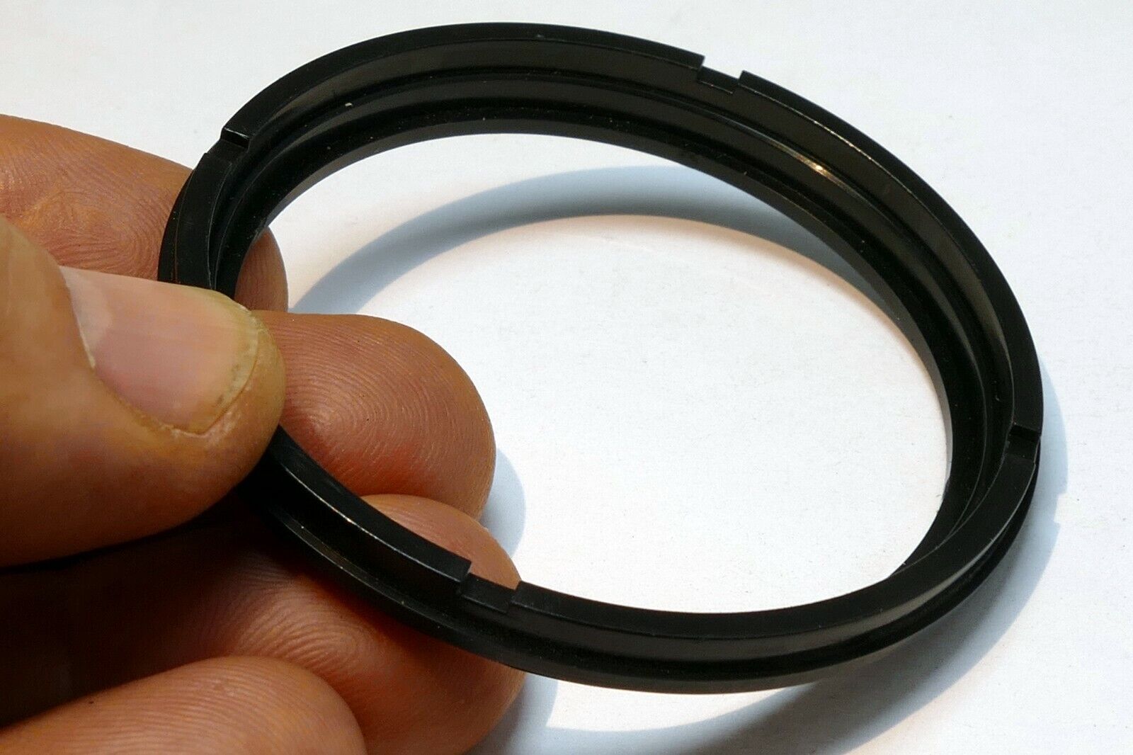 58mm lens ring for  camera lens plastic screw in