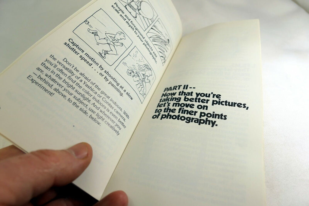 Yashica "how to make better Pictures" Photography camera Guide 1977 FX-2 RTS FR
