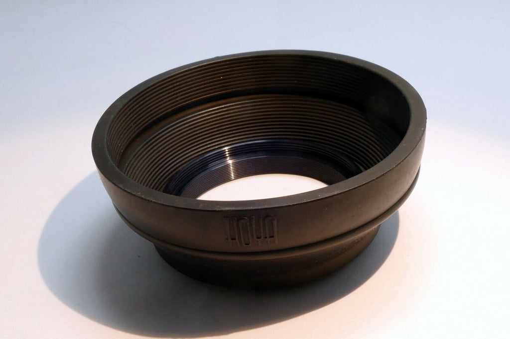 Hoya 49mm rubber lens hood shade  genuine OEM made in Japan vintage