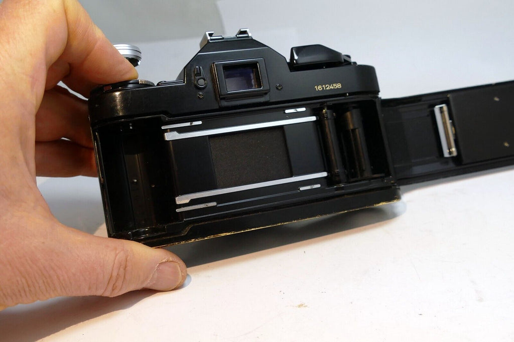 Canon A-1 35mm SLR Film Camera Body Only AS IS - parts, not working - no returns