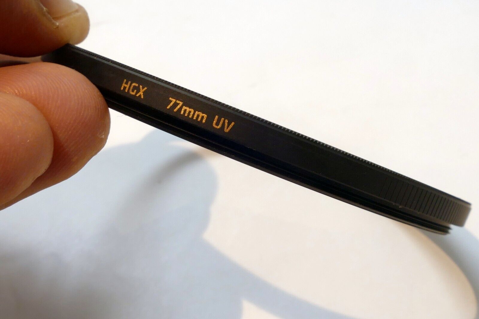 Promaster 77mm UV HGX  Filter Clear Low profile for wide angle - w/ ribbed rim