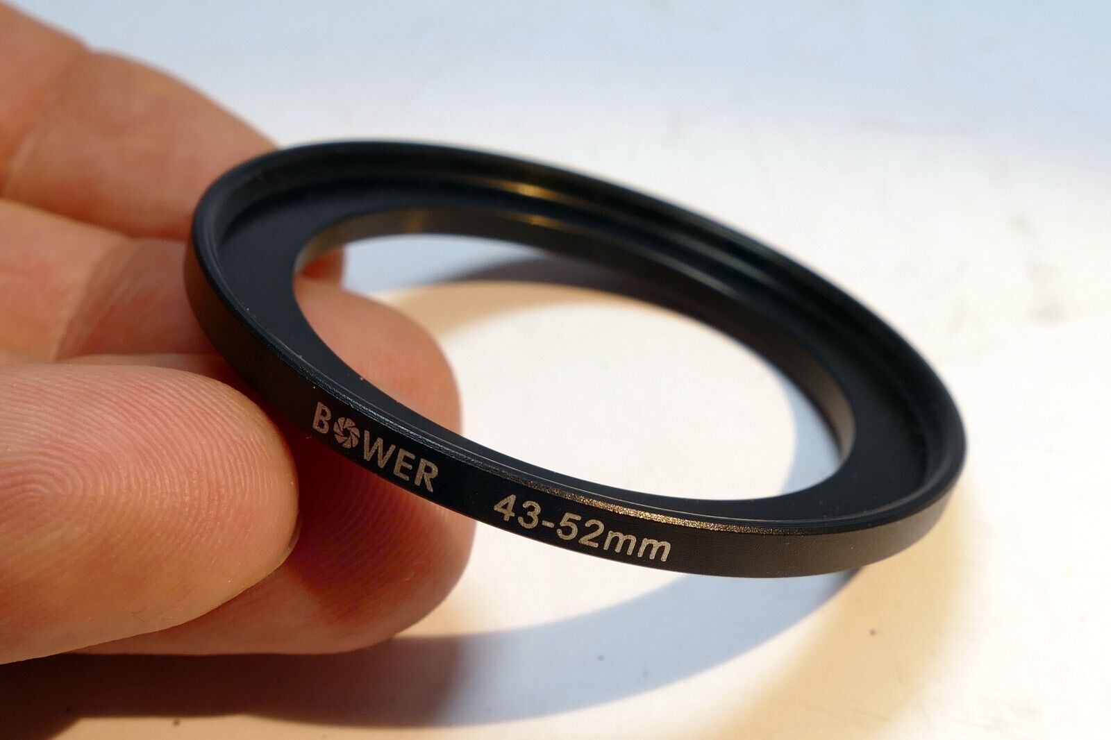 43mm to 52mm male to female threads step Up ring adapter lens