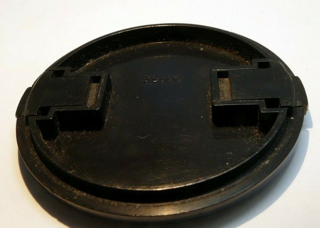 Plastic 55mm Lens front Cap vintage black  for f2.8 f3.5 28mm 35mm