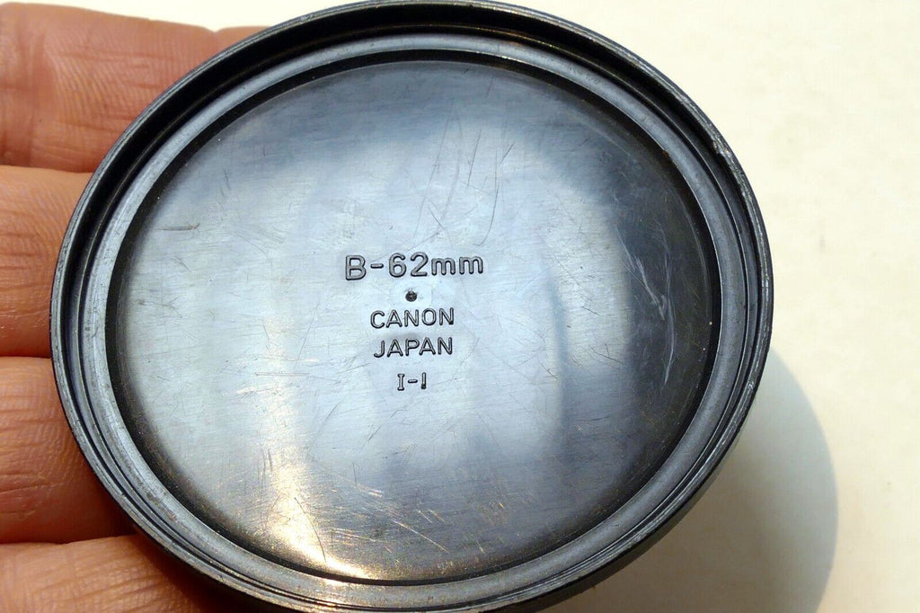 Canon B-62 52mm Front cap for 35-70mm f3.5-4.5 FDn FD lenses - original OEM