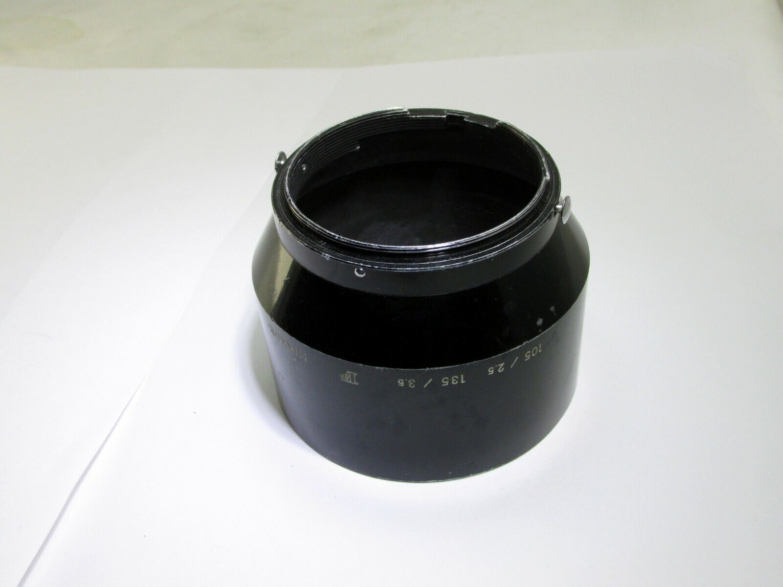 Nikon F Hood Shade Metal clip on for 135mm f3.5 85mm f2.0 105mm f2.5 Nikkor