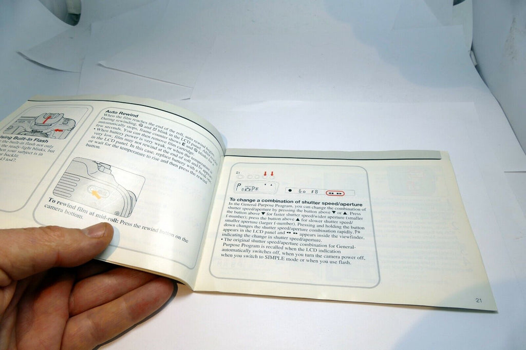 Nikon N50 CAMERA Guide Book  Instruction manual missing cover page