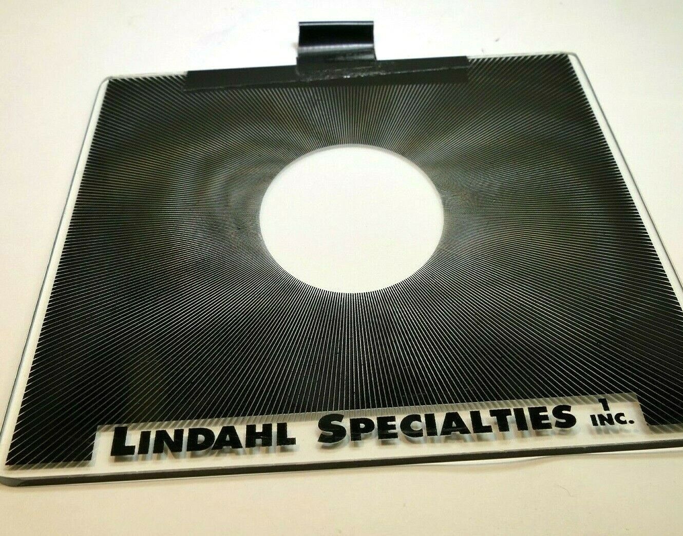 Lindahl 4.5X4.5" Center Spot Radial Neutral Density Vignette Glass Filter 