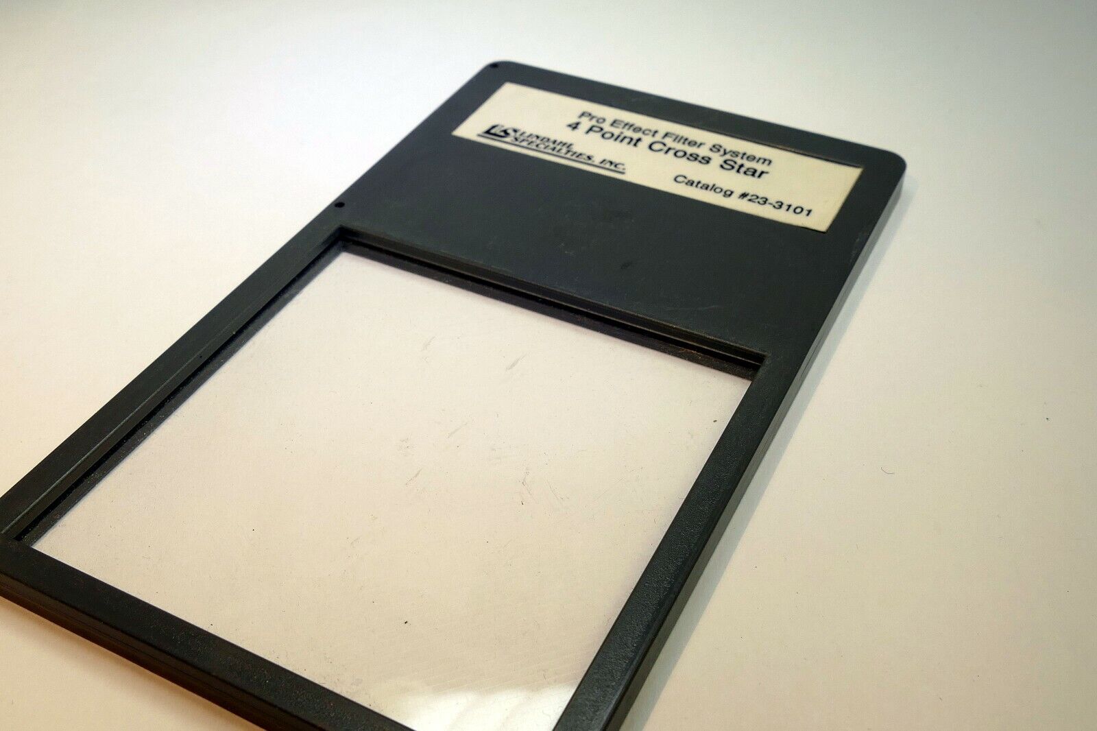 Lindahl 4-Point Cross Star CS Lens Filter drop in square 3X3" 23.3101