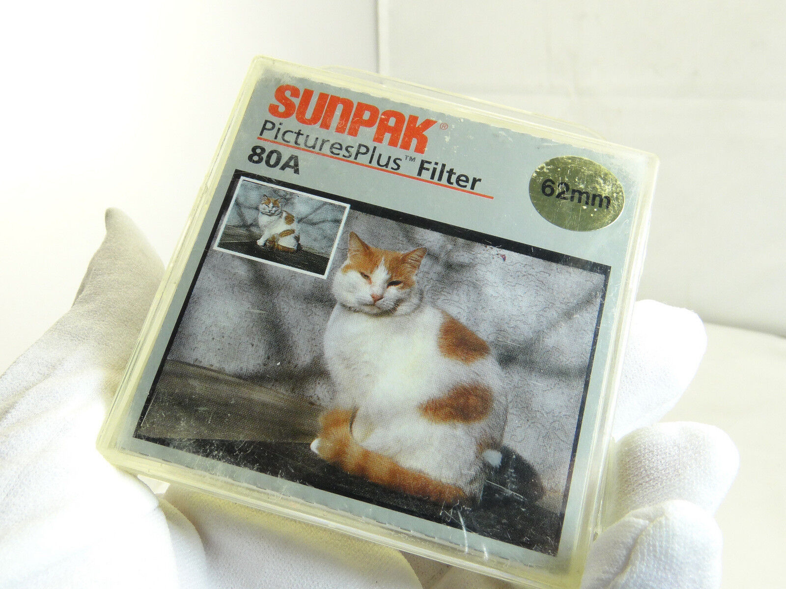 Sunpak 62mm 80A Blue Tungsten to Daylight Conversion Lens Filter