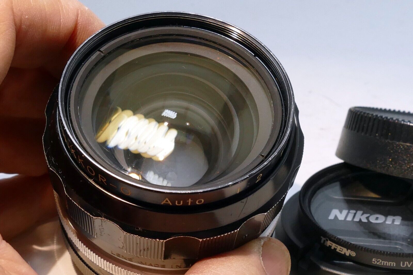 Nikon Nikkor-O 35mm f2 AI F Prime lens f2.0 (home Ai'd) - AS IS Parts or Repair