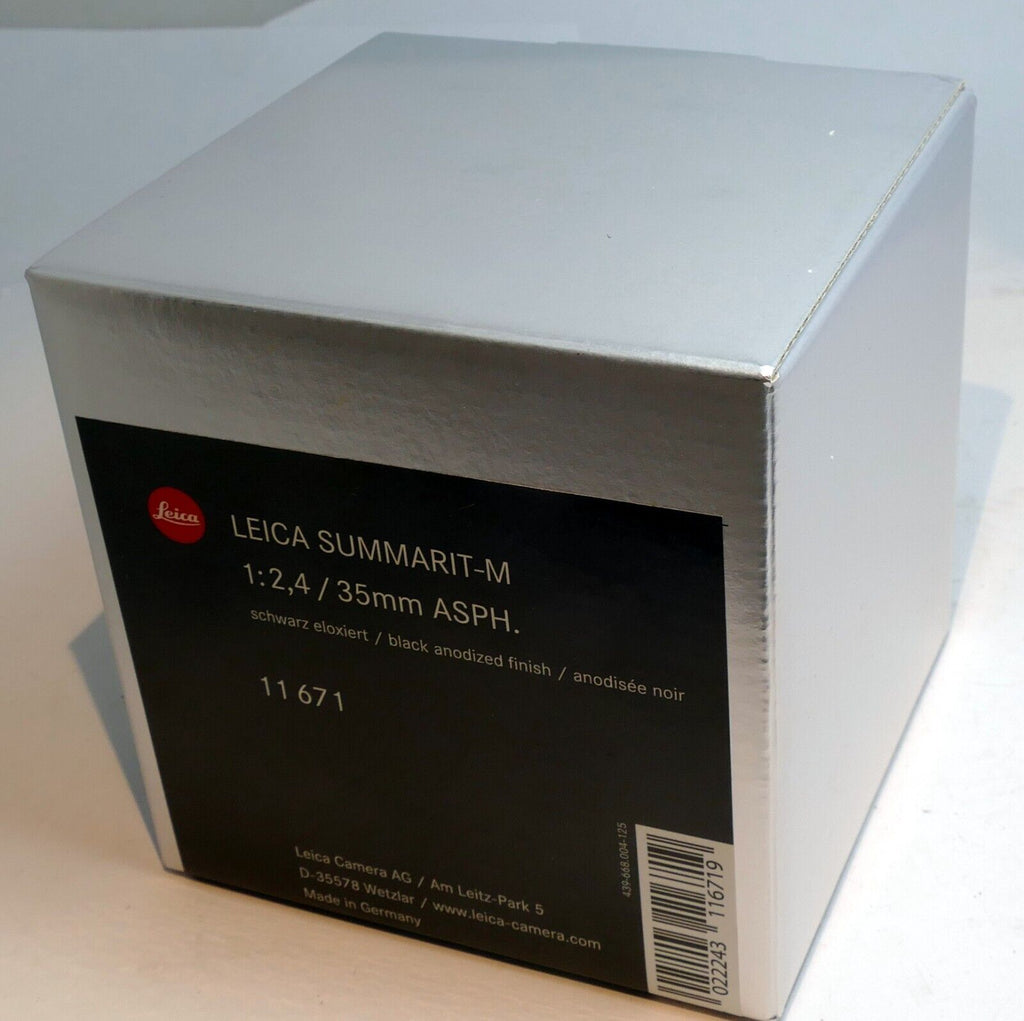 An Empty Box (only ) for 11671 Summarit-M 35mm f2.4  ASPH.  lens