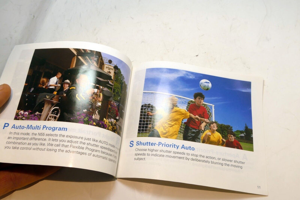 Nikon N55 Photo Guide Camera Brochure 2002