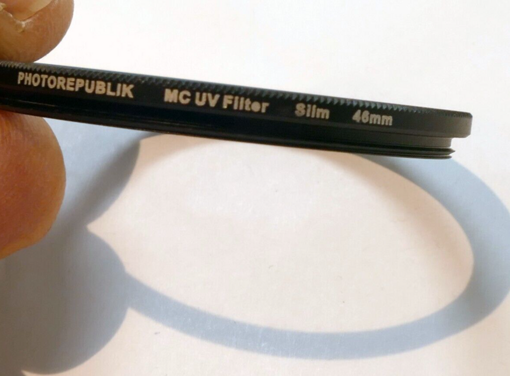 Photorepublik MC UV 46mm Lens Filter Multi-Coated slim profile wide angle