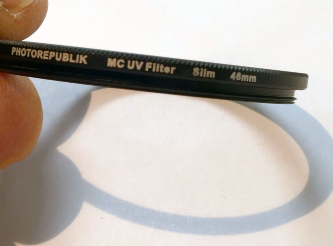 Photorepublik MC UV 46mm Lens Filter Multi-Coated slim profile wide angle