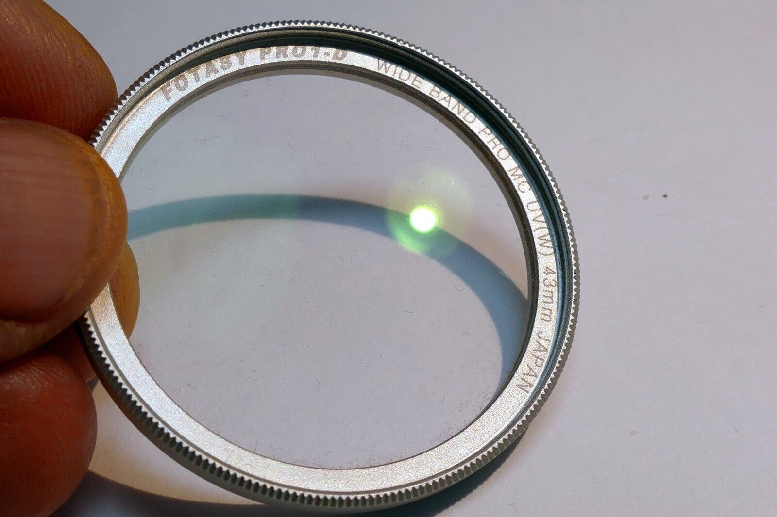 Fotasy 43mm UV Filter Objektiv Einschrauben Typ Ultraviolet Pro-1D Profi Digital