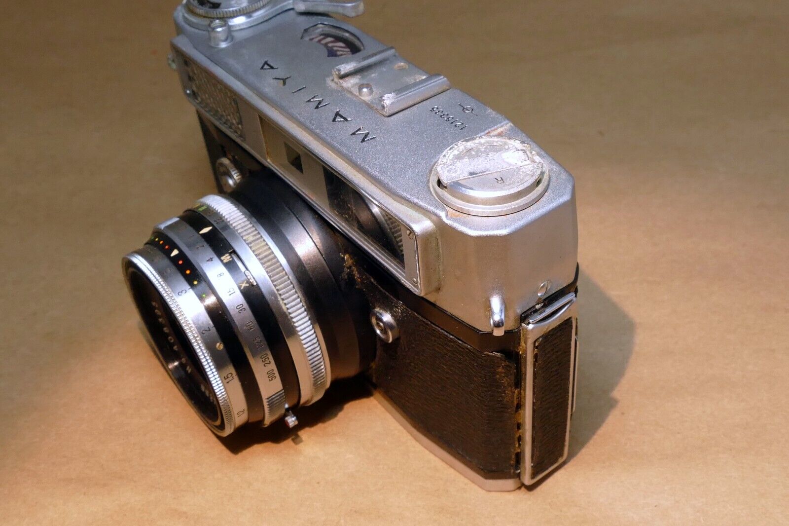 Mamiya Ruby Standard Rangefinder Camera 48mm f2.8 T Sekor Lens 35mm 1962