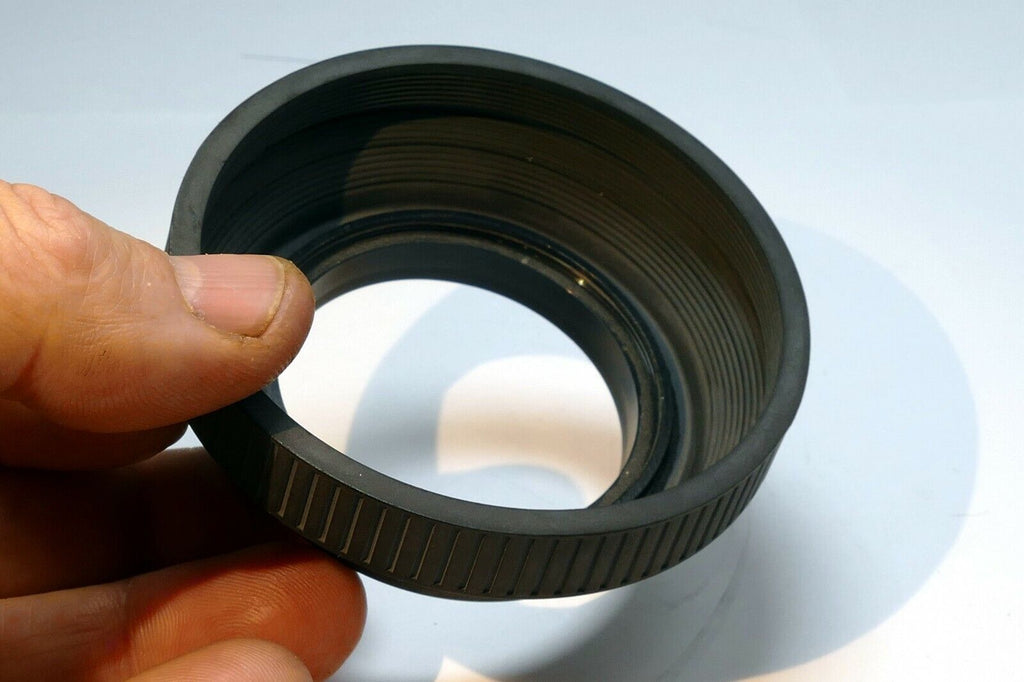 52mm screw in  Rubber Lens Hood Shade for normal 50mm f1.8 f2 f1.7 lenses