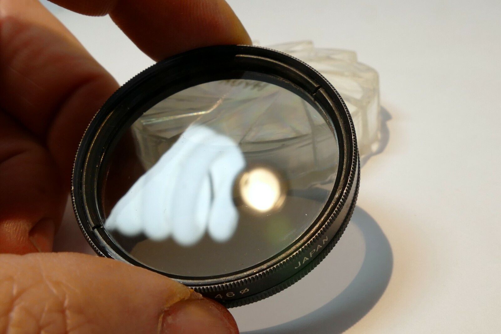 HOYA Lens filter screw in 46mm PL Polar polarizing linear