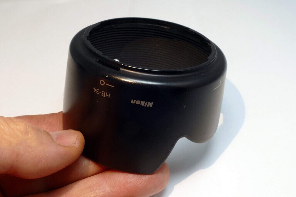 Nikon HB-34 Lens Hood Shade for AF-S DX 55-200mm F4-5.6G ED  -  OEM Original
