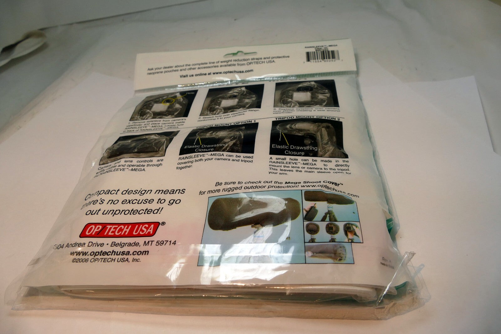 OP/TECH USA 25-inch Rain sleeve for Cameras for 600mm 500mm MEGA long lens