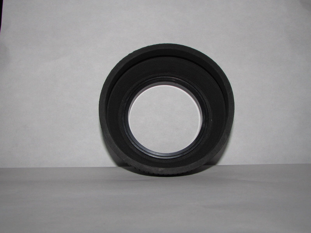 Used 62mm Rubber Lens Hood Shade for telphoto lenses B20224