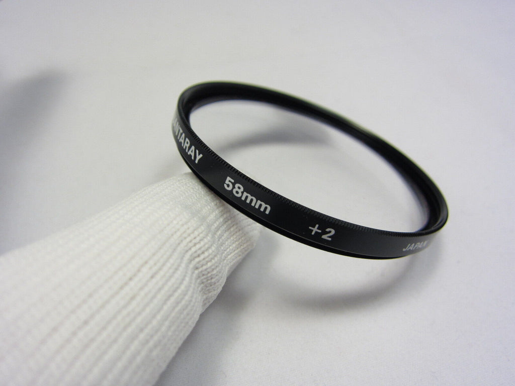 QUANTARAY 58mm +2 Close-up Lens Filter Made in Japan (tiny scratches) 6420033