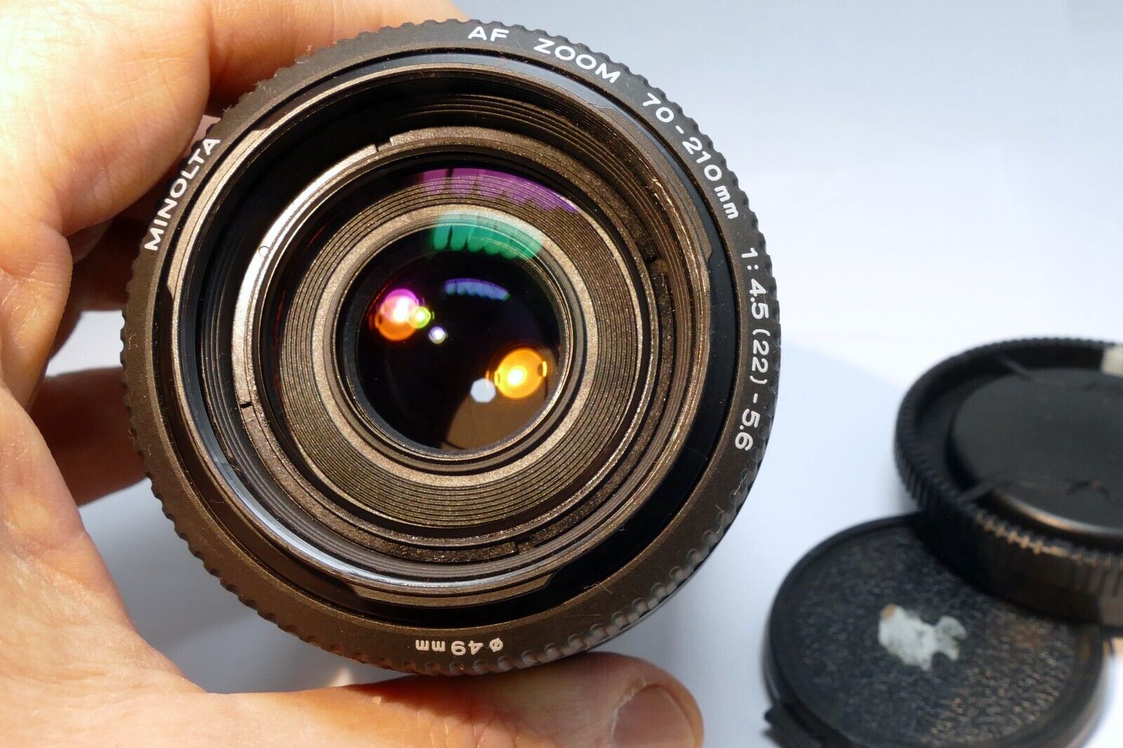 Minolta 70-210mm f4.5-5.6 lens for  SONY A mount AF A57 a68 cameras - near mint